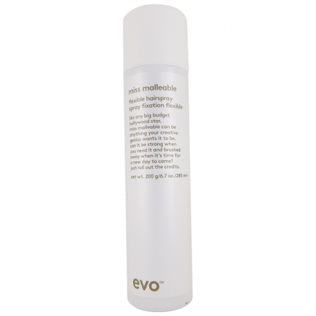 Evo Miss Malleable Flexible Hairspray 285 ml.