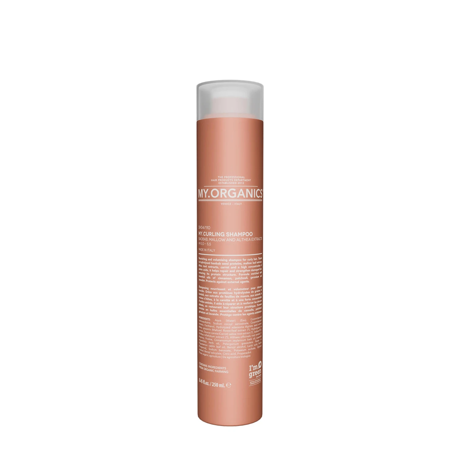 My Organics Curling Shampoo 250 ml.